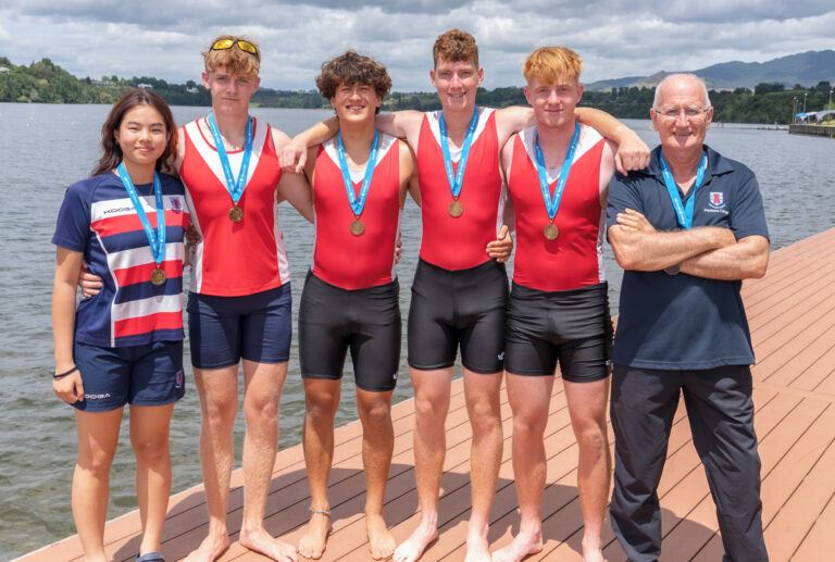 Macleans College crews win rowing gold