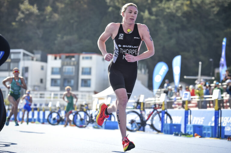 Thorpe claims elite New Zealand triathlon title