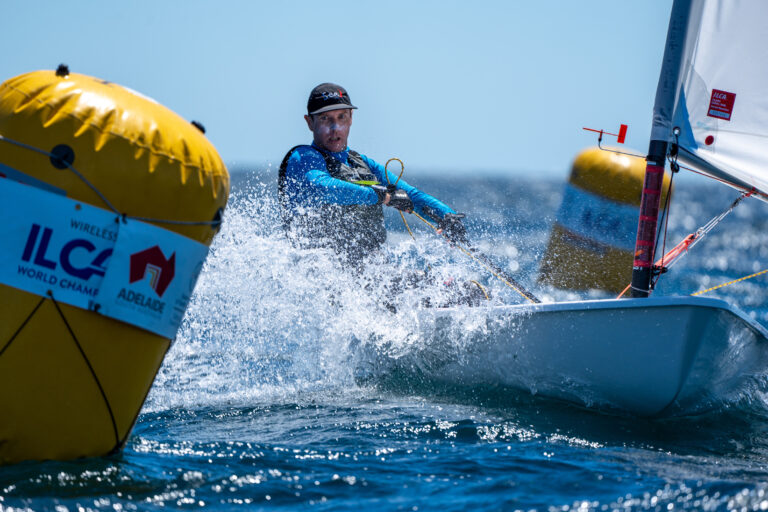 Laser-focused champion sails to victory