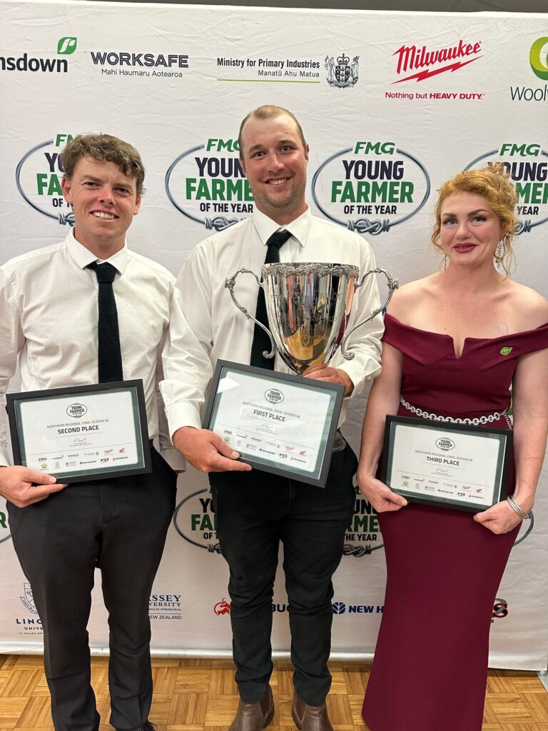 Young farmer Sam Waugh plays it again!