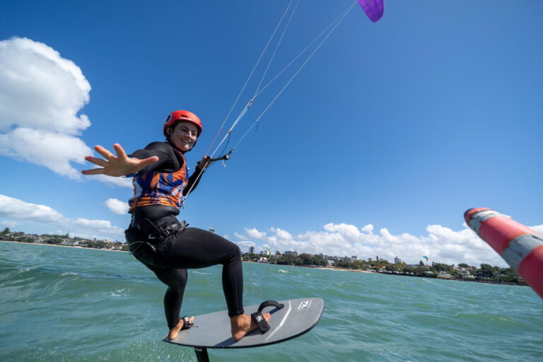 Kite foiler defies odds to fulfil Olympic dream