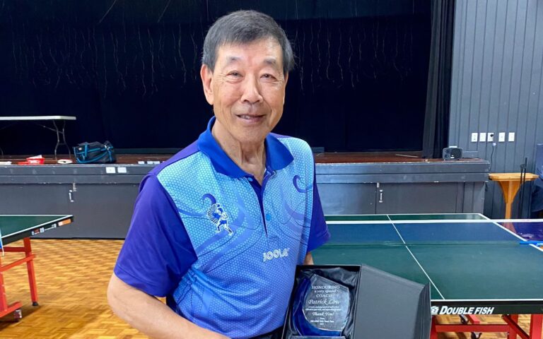 Beloved table tennis coach a ‘local hero’