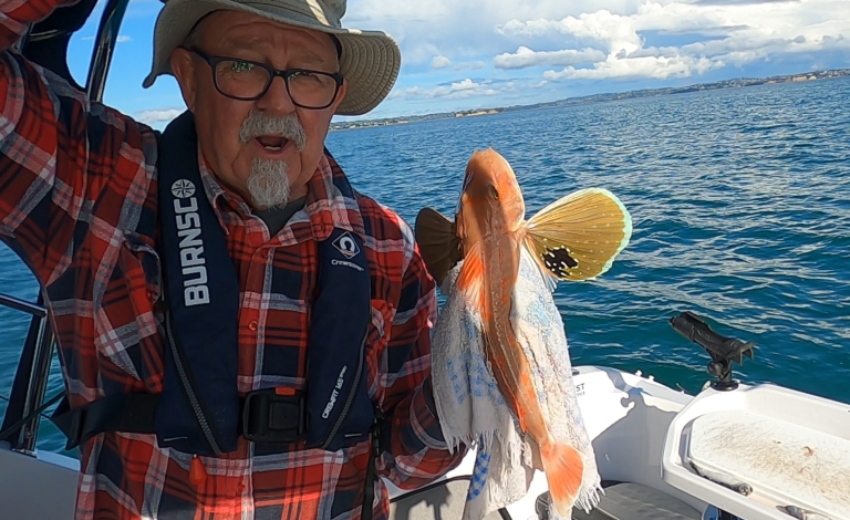 Lucky to go fishing three times in one week