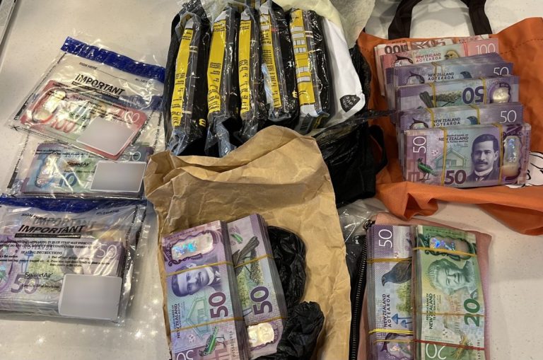 Meth, cocaine, cash seized from alleged east Auckland drug smugglers