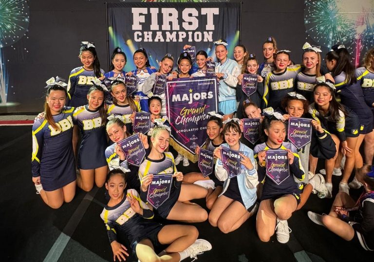 High-flying cheerleaders capture competition gold