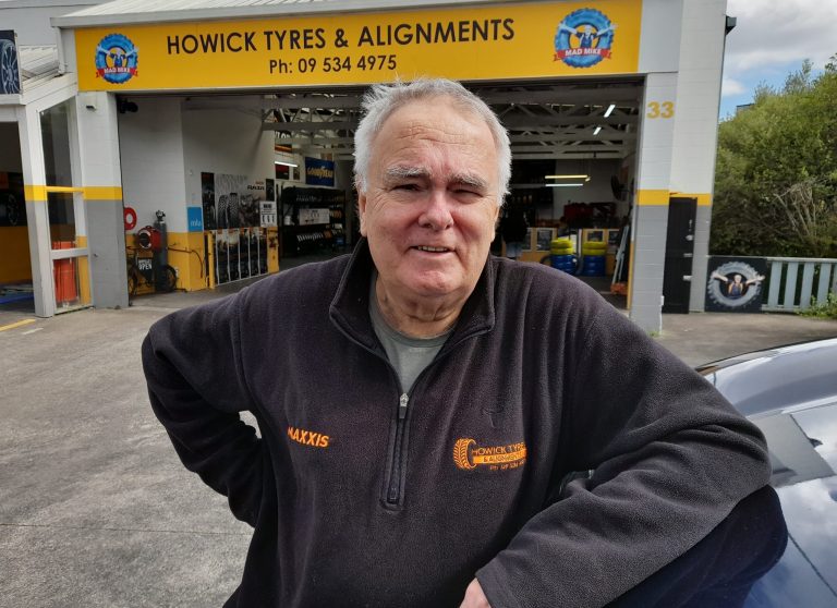 Tyres and top service spin his wheels