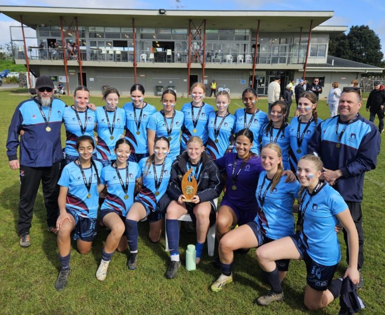 Football girls named tournament champs