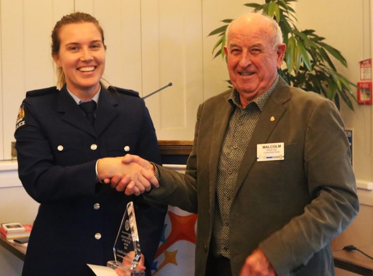 Rotary Club names its Constable of the Year