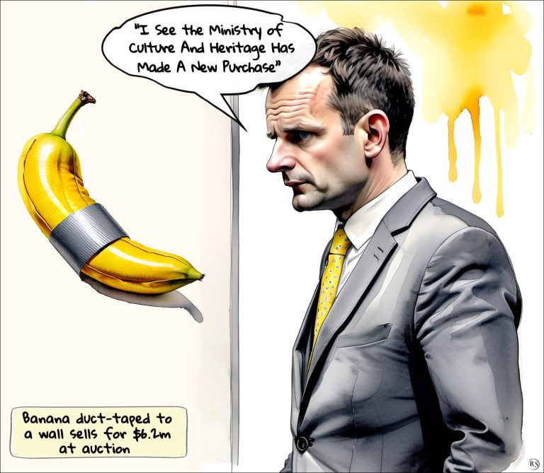 Seymour, bananas & Ministry purchases