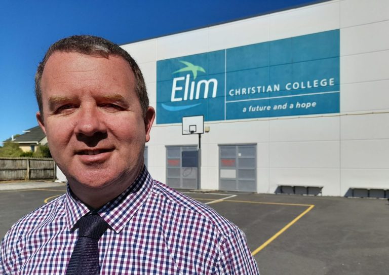 New Elim principal learning while leading