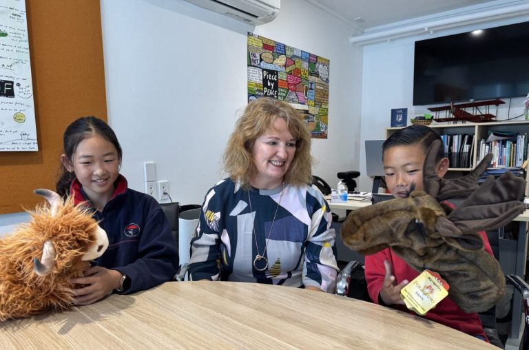 Principal In Person with Kelly Slater-Brown, Bucklands Beach Primary