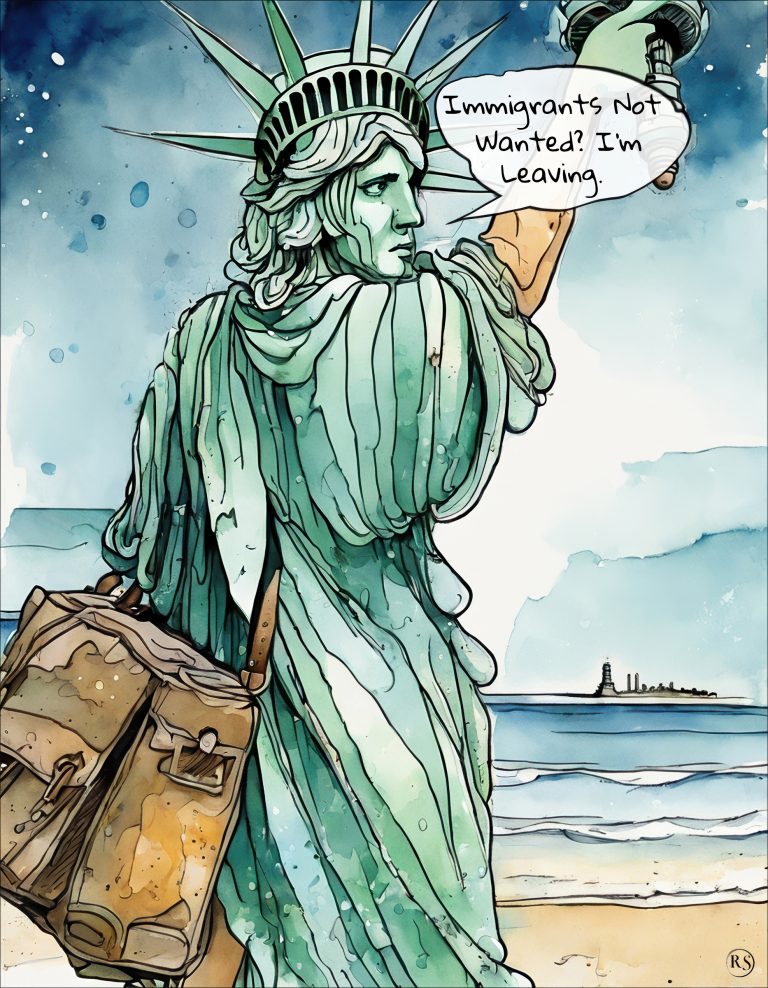 Liberty Leaving
