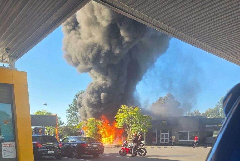 Investigation launched into fire at McDonald’s