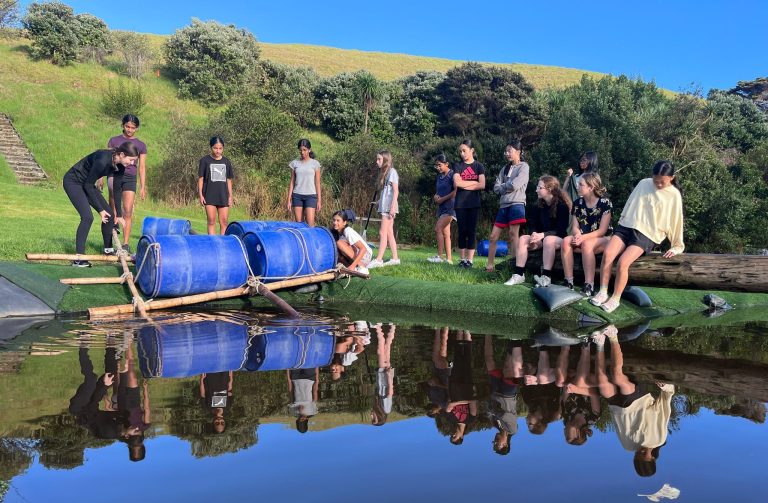 School camp on Motutapu Island delivers excitement galore