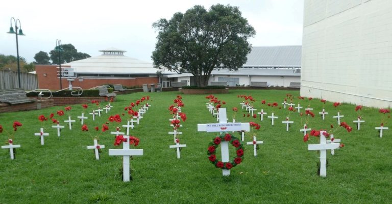 Events and Anzac tributes in Howick Village