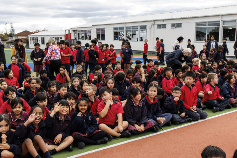 Willowbank School’s leadership team gets ‘slimed’