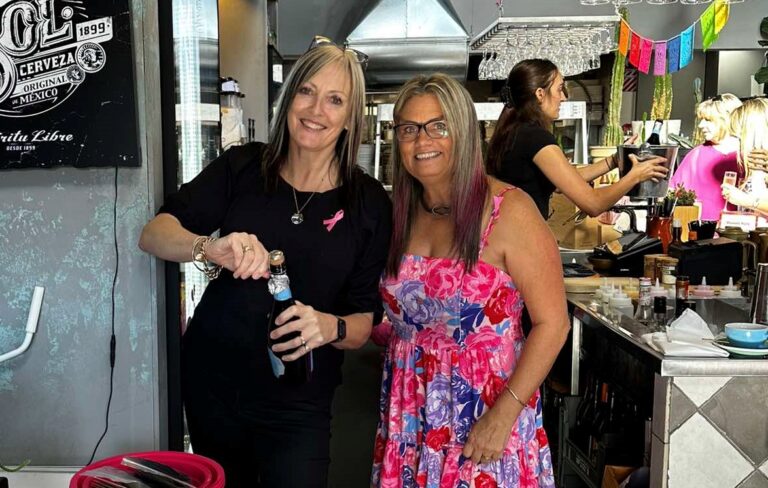 Breakfast and bubbles at breast cancer fundraiser