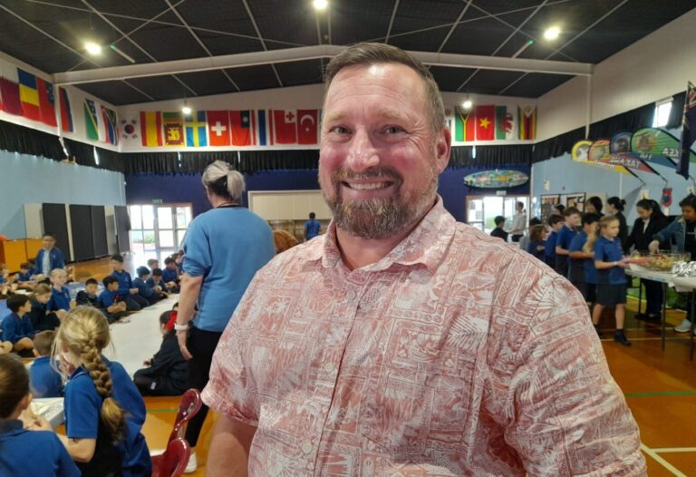 Principal in Person: Mark Keenan, Sunnyhills Primary School