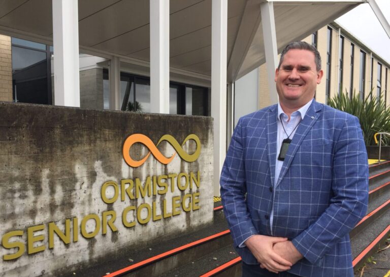 Principal in Person: Tim Botting, Ormiston Senior College