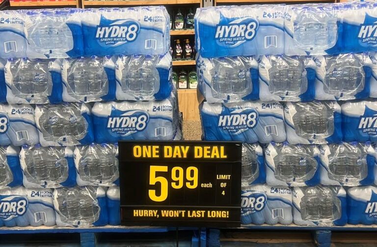 Bottled water that may contain plastic recalled