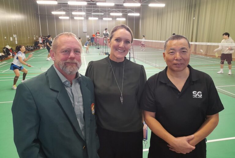 Badminton contributing to multi-sports centre