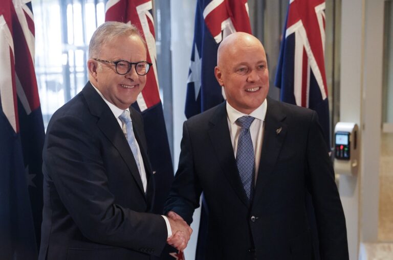 Luxon to host Australian PM Anthony Albanese