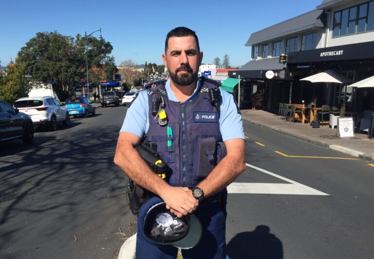 Police officer excited to step up to new opportunity