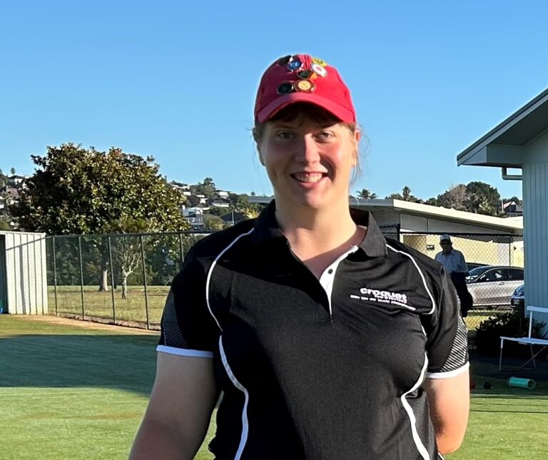 Young croquet player represents NZ on world stage