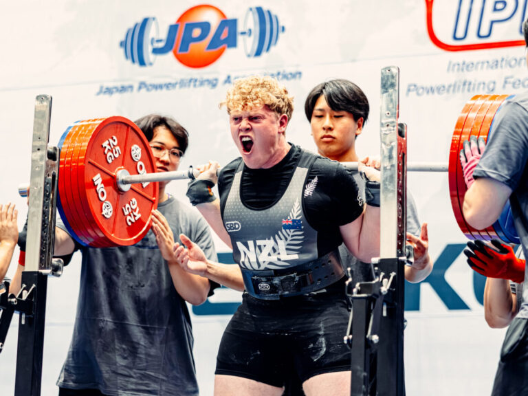 Raw power lifts four weight medals