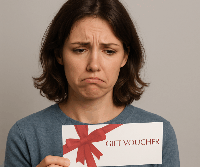 Vouchers can be a cop-out gift