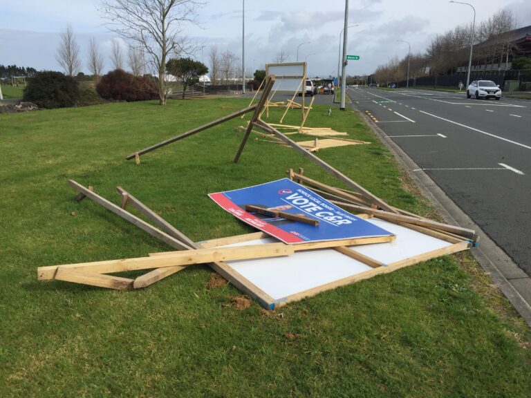 ‘We suspect it could be vandalism’ – candidates’ billboards smashed
