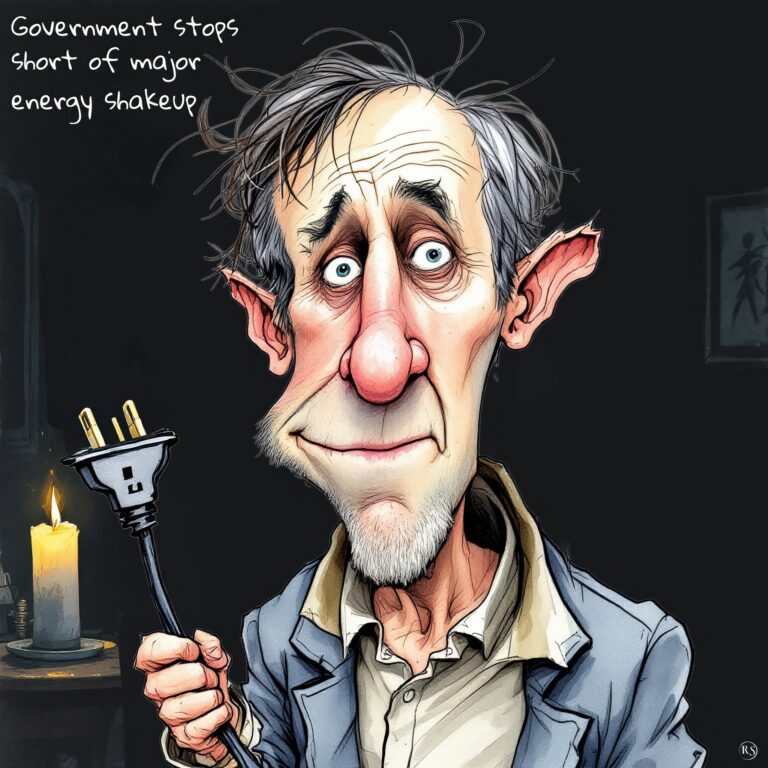 Government stops short of major energy shakeup