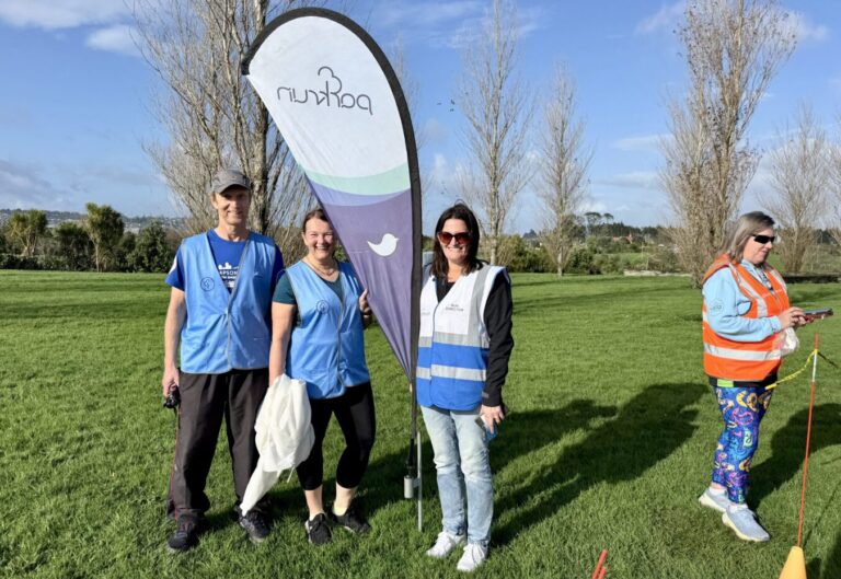 Parkrun walk at Barry Curtis Park