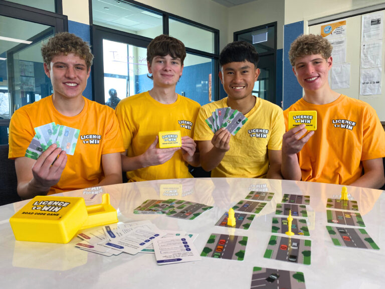 School business group helping learner drivers get on track