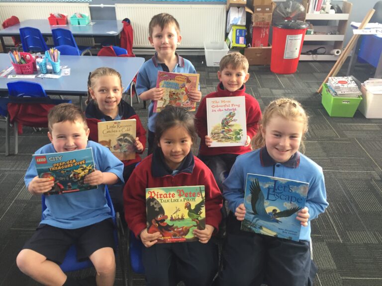 Valuable donation to little bookworms