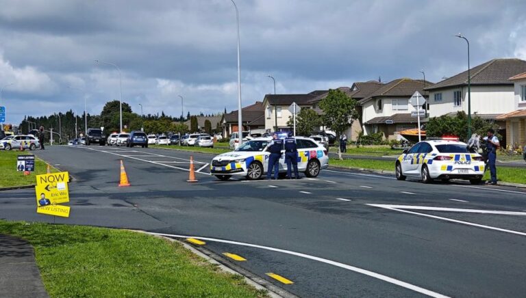 Teacher waited by door as police hunted for gunman