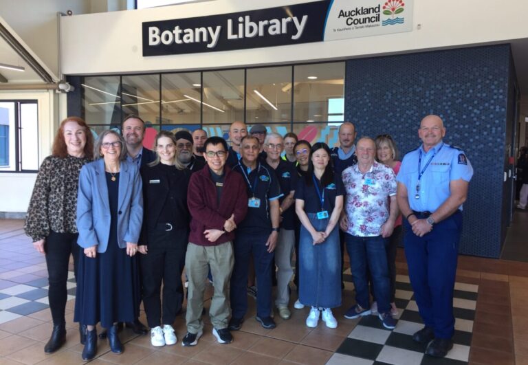 Patrol group celebrates 20-year partnership with Botany Town Centre