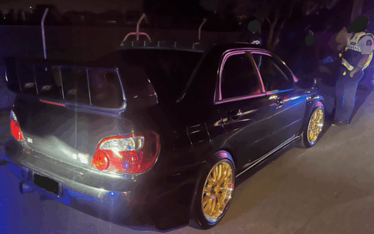 Police stop antisocial road users in their tracks