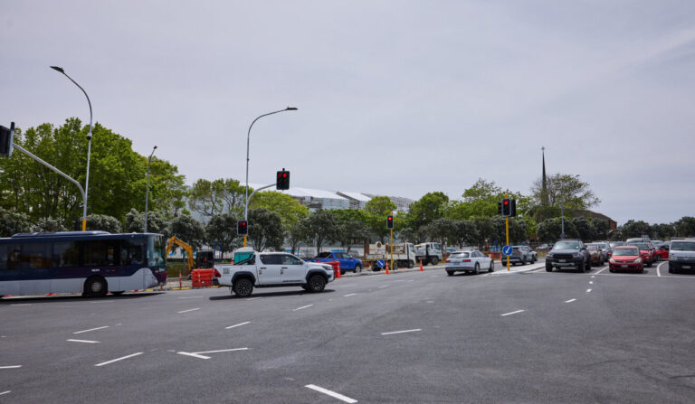 Brown hails intersection fix but wants cycle lane exited