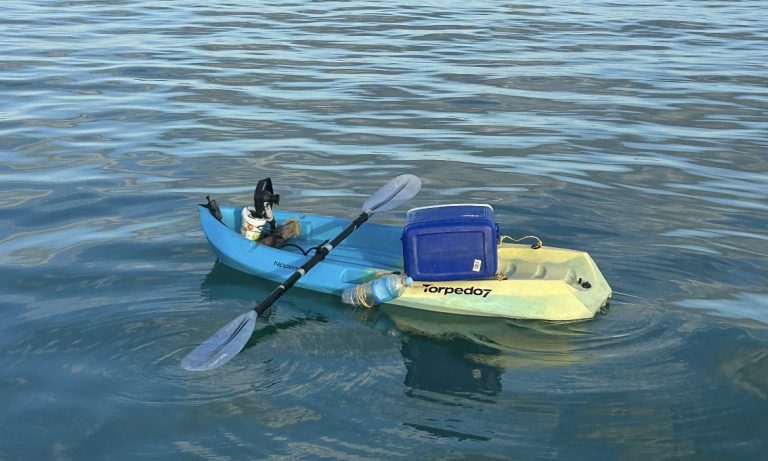 Mystery over unattended kayak found near Beachlands